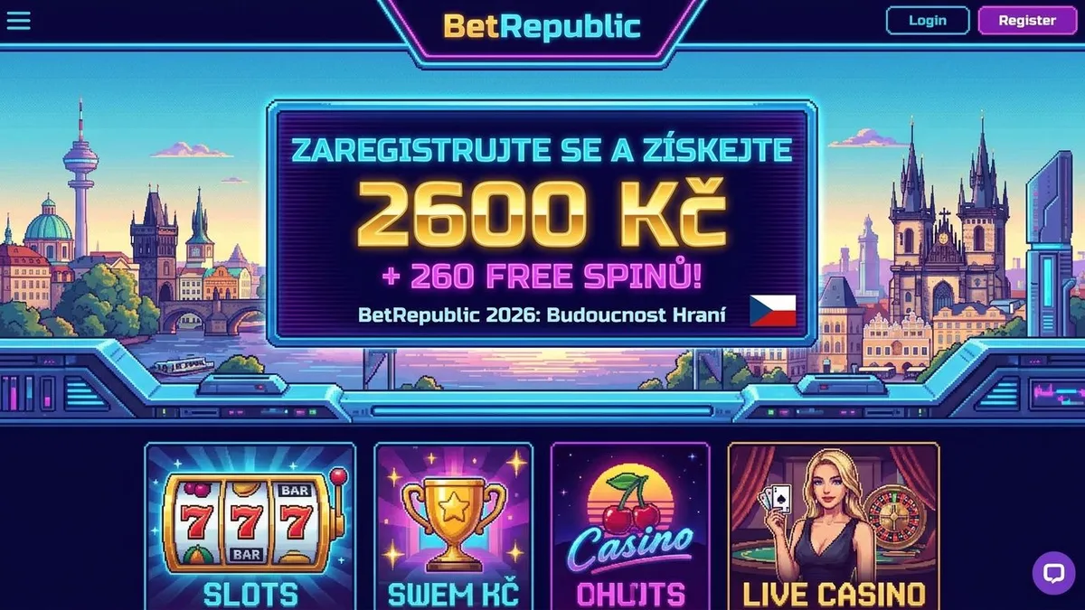 Registrace s bonusem v Bet Republic